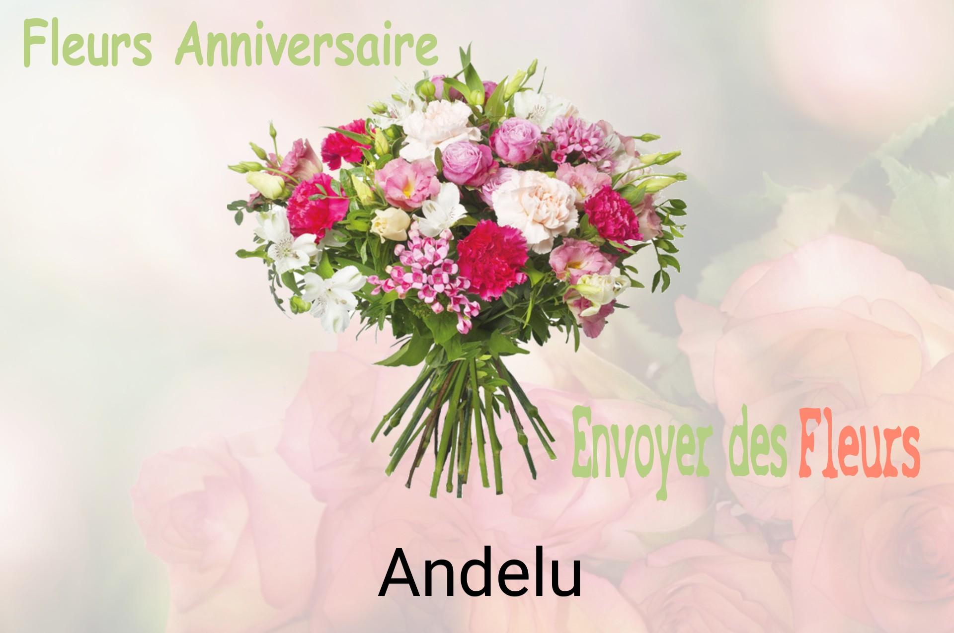 Bouquet de fleurs d’anniversaire livré à Andelu