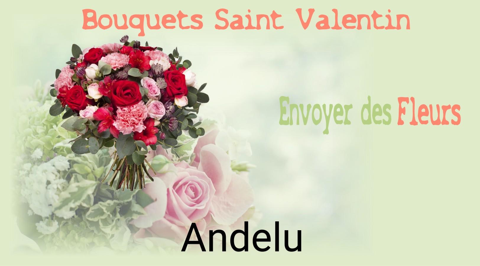 Roses de Saint-Valentin livrées à Andelu